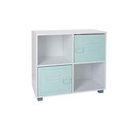 House & Homestyle Cubo de Almacenamiento, Verde, 4