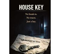 House Key: No break-in. No traces. Just a key: 15