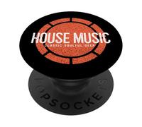 House Music Funky Clásico Soulful PopSockets PopGrip Adhesivo