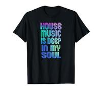 House Music Is Deep In My Soul Rave Festival Camiseta gráfica económica