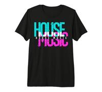 House Music Rave EDC EDM Festival de música Tecno Trippy DJ Camiseta Premium