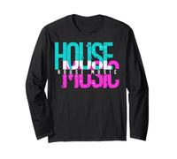 House Music Rave EDC EDM Festival de música Tecno Trippy DJ Manga Larga