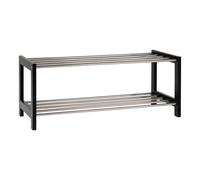 House Nordic Zapatero Padova Negro 78x34 CM Estante Depósito de Zapatos