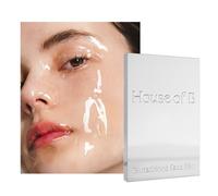 House of B Glow Glutathione - Juego de películas faciales de 2 pasos para reducir las arrugas y mejorar el tono de la piel, brilla tu luz con 3 máscaras coreanas
