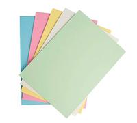 House of Card & Paper A2 220 gsm tarjeta de color pastel - Surtidos (paquete de 50 hojas)