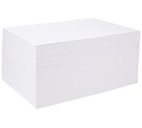 House of Card & Paper HCP250 - Tarjetas A4 de 220 g/m², color blanco (paquete de 500 hojas), color blanco