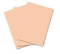 House of Card & Paper Papel de colores A4 de 80 g/m², melocotón (paquete de 50 hojas), HCP60