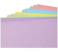 House of Card & Paper RAINBOW - Tarjeta de felicitación (A4, 160 g/m², 50 unidades), color pastel