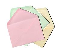 House of Card & Paper - Sobres para tarjetas con bordes rectos, color Assorted Colours (Pack of 50) C6