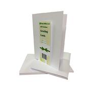House of Card & Paper - Sobres para tarjetas con bordes rectos, color White (Pack of 25) 5 x 7 Inch