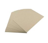House of Card & Paper Tablero kraft gris de 1500 micras, 945 g/m², 8 x 8 pulgadas, 15 hojas por paquete, HCP482