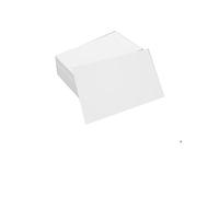House of Card & Paper - Tarjeta A3 (100 unidades, 160 g/m²), color blanco