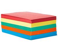 House of Card & Paper. Tarjeta troquel A6, 160g/m² - Colores brillantes surtidos (Paquete de 300 hojas).