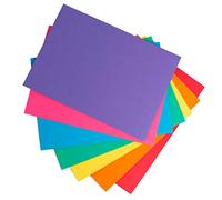 House of Card & Paper - tarjetas coloreadas tamaño A2, 220 g/m², surtido: colores aleatorios, (paquete de 50 unidades).