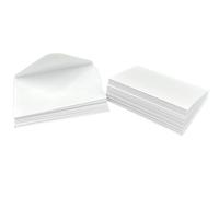 House of Card & Paper Tarjetas y sobres blancos premarcados (paquete de 25)