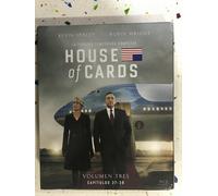HOUSE OF CARDS VOLUMEN 3 CAPITULOS 27-39 - 4 X BLU-RAY ESPAÑOL INGLES BLURAY AM