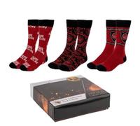 House Of Dragon Pack de 3 Calcetines Diseño Talla 35-41 Cómodos y Suaves - Pack Calcetines 3 Piezas Estilo Único y Licencia Oficial