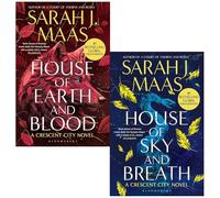House of Earth and Blood & House of Sky and Breath 2 Book Collection Set by Sarah J. Maas