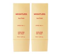 HOUSE OF HUR - Weightless Sun Fluid SPF50+ PA++++ Duo Set - 50ml x2