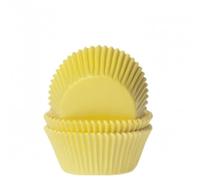 House of Marie 60 Mini moldes, Amarillo, De Papel