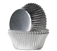 Caissettes à Cupcake Argenté
