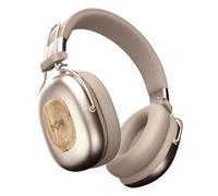 House of Marley Positive Vibration Rebel Cascos Inalámbricos ANC - Crema | Auriculares Supraaurales Bluetooth, Cancelación Ruido Adaptativa, 130 H Reproducción, IPX5, 40mm