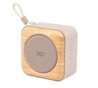 House of Marley Roots Altavoz Bluetooth Portátil Compacto - Crema | para Viajes y Exteriores, Impermeable IP67, 10h de Reproducción, Altavoz Recargable Inalámbrico para Teléfono