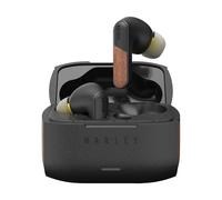 House of Marley Trenchtown ANC Auriculares Cascos Inalámbricos - Negro | Bluetooth con Cancelación del Ruido y Micrófono, Resistentes al Sudor IPX5, 24H Reproducción, Materiales Sostenibles