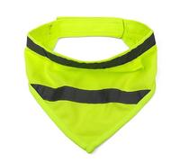 House of Paws Bandana para Perro de Alta Visibilidad, Color Amarillo Reflectante