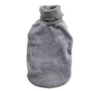 House Of Paws Jersey de Forro Polar Gris y Punto, pequeño, 30 cm