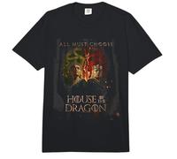 House of The Dragon All Must Choose Burning Banners Comfort Colors Adult Heavyweight T-Shirt