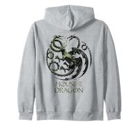 House of The Dragon Black Versus Green Sigil Sudadera con Capucha