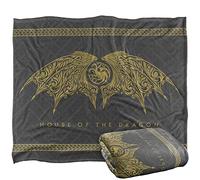 House of The Dragon Blanket, 152 x 127 cm Dragon Wings Silky Touch Super Soft Throw Blanket