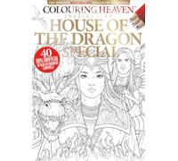 House of the Dragon Colouring Book | 100% Unofficial Magazine from Colouring Heaven |: 40 Exclusive Fantasy Dragon Designs Inspired by the TV Series | Illustration Art by Maurizio Campidelli