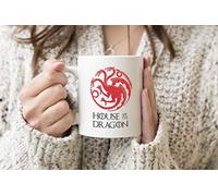 House Of The Dragon Daenerys Targaryen White Coffee Tea Mug Regular 312ml Cup