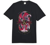 House of The Dragon Fire and Blood Dragons Comfort Colors Adult Heavyweight T-Shirt