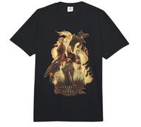 House of The Dragon Flaming Iron Throne Comfort Colors Adult Heavyweight T-Shirt