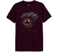 House Of the Dragon Mehoftdts002 Camiseta, Granate, L para Hombre