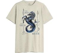 House Of the Dragon MEHOFTDTS013 T-Shirt, Natural, M Hombre, Natural, M