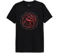 House Of the Dragon Mehoftdts014 Camiseta, Negro, L para Hombre