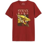 House of the Dragon Mehoftdts026 Camiseta, Rojo, L para Hombre
