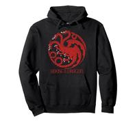 House of The Dragon Red Three Headed Dragon Emblem Sudadera con Capucha