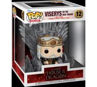 House Of The Dragon Series 2 Viserys Snap On Iron Throne Pop Deluxe #12 Figura