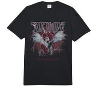 House of The Dragon Silverwing Metal Band tee Comfort Colors Adult Heavyweight T-Shirt