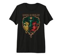 House of The Dragon Targaryen Riders Crest Camiseta Premium