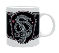 House Of The Dragon Taza 320ml Silver Dragon Subli Taza Cerámica Abystyle