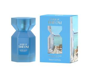 House of Thêom Eau de Parfum Sacred Island 75 ml - Perfume elegante para hombre con aroma a lavanda y madera de cedro - Perfume de verano picante y gourmand - Perfume para hombre - Larga duración