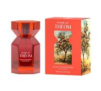 HOUSE OF THÊOM Tentación de Melocotón Eau de Parfum 75 ml - Perfume seductor para mujer con melocotón, jazmín y sándalo - Perfume frutal con aroma cálido - Gourmand y duradero