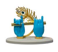 House Of Wemy Mano del Señor Krishna con Flauta (Azul)