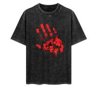 House on Haunted Hill Horror 90s Movie Cinema Film Unisex T-Shirt Printed tee Graphic Top Men Black Shirt S